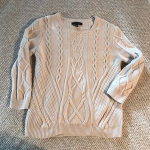 Anne taylor cable knit